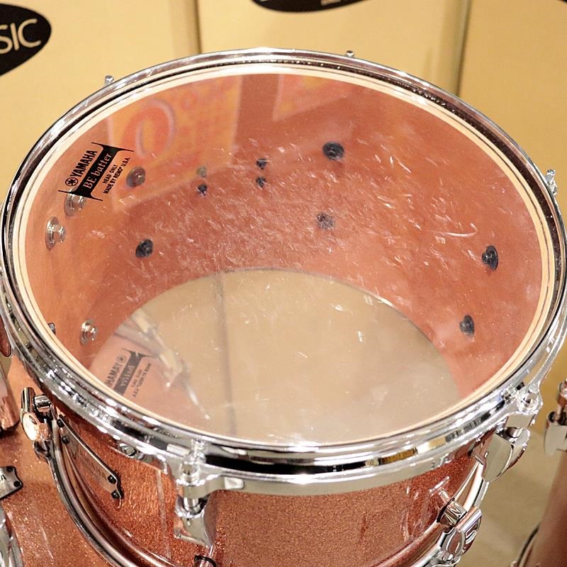 YAMAHA Absolute Hybrid Maple 4pcs Drum Set - ピンクシャンパン