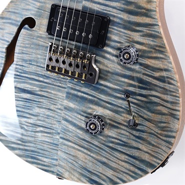 P.R.S. Custom 24 Semi-Hollow Flame Artist Top / Awabi Birds (Faded Indigo) SN.0425519 【2026年生産品】 画像4