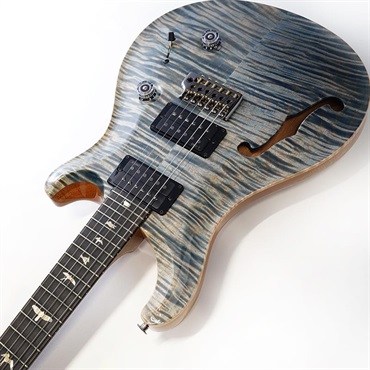 P.R.S. Custom 24 Semi-Hollow Flame Artist Top / Awabi Birds (Faded Indigo) SN.0425519 【2026年生産品】 画像5