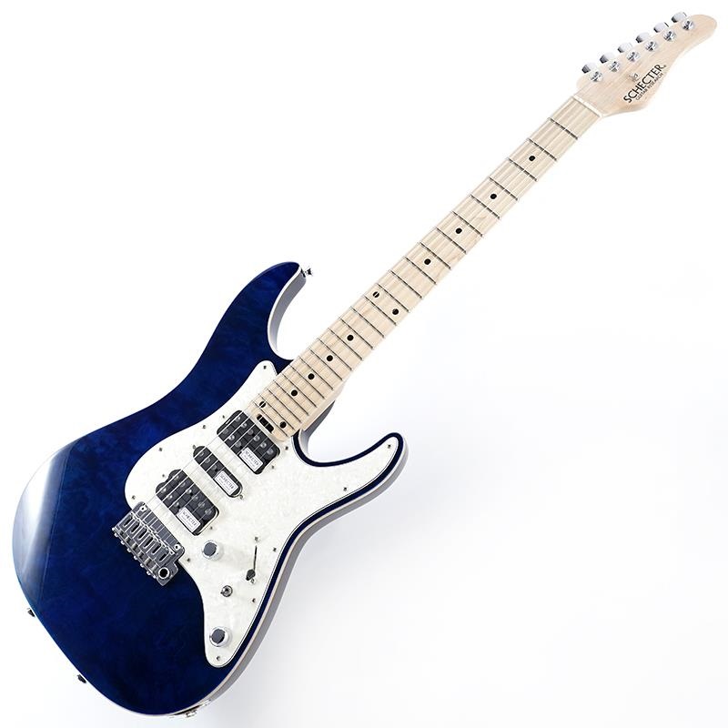 SCHECTER SD-2-24-AL-VTR (See-Thru Blue/Maple) ｜イケベ楽器店