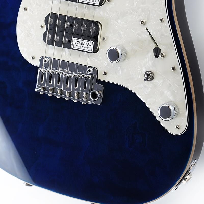 SCHECTER SD-2-24-AL-VTR (See-Thru Blue/Maple) ｜イケベ楽器店