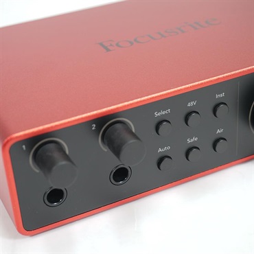 Focusrite USED 中古 Scarlett 2i2 Gen4 (2in2out・USB-C オーディオインターフェイス)(フォーカスライト)(スカーレット)(4th Gen)(管理番号：S2BF51Y49A3288) 画像1