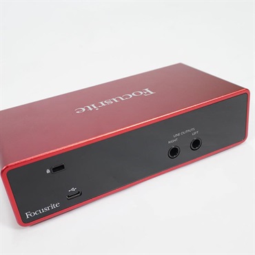 Focusrite USED 中古 Scarlett2i2 Gen3 (2in2out・オーディオインターフェイス)(フォーカスライト)(スカーレット) 画像4