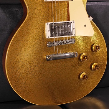 Gibson Limited Edition 1957 Les Paul Model Reissue with TV Jones Powertron VOS Gold Sparkle Top SN. 761042 画像6