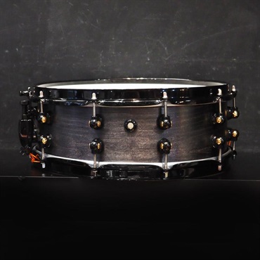 Pearl USED 中古 MCCM1450S/B #1009 Music City Custom -USA Solid Maple Shell Snare Drums 14×5 [Raven Rally] 画像1