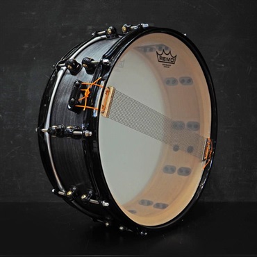 Pearl USED 中古 MCCM1450S/B #1009 Music City Custom -USA Solid Maple Shell Snare Drums 14×5 [Raven Rally] 画像4