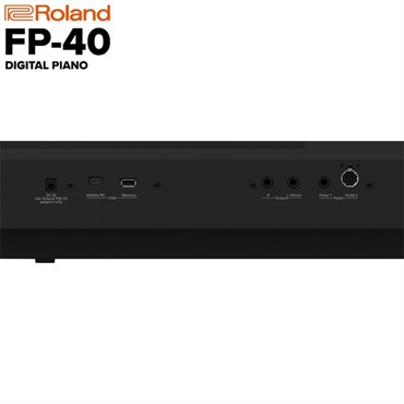 Roland FP-40-BKB（ブラック）& 純正・専用スタンド＋純正ダンパーペダルセット Digital Piano 画像3