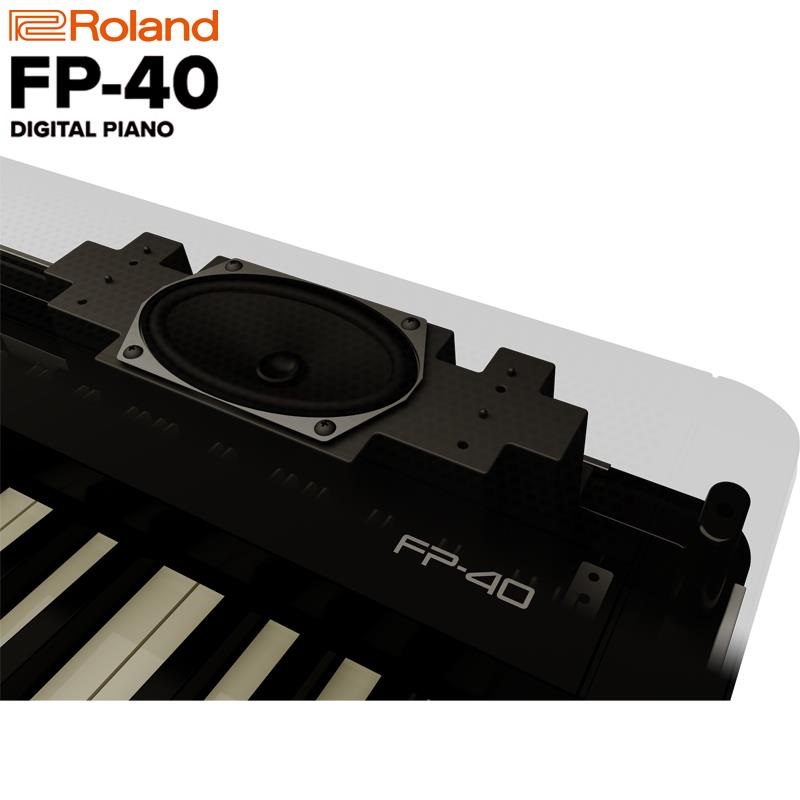 Roland (予約商品・9月19日発売)FP-40-BKB（ブラック）& 純正・専用