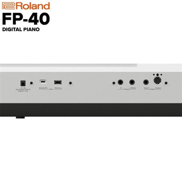 Roland FP-40-WHB（ホワイト）& 純正・専用スタンド＋純正ダンパーペダルセット Digital Piano 画像3