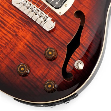 P.R.S. SE Hollowbody I Piezo (Orange Tiger Smokeburst) SN.CTII023974 【2026年生産品】 画像4