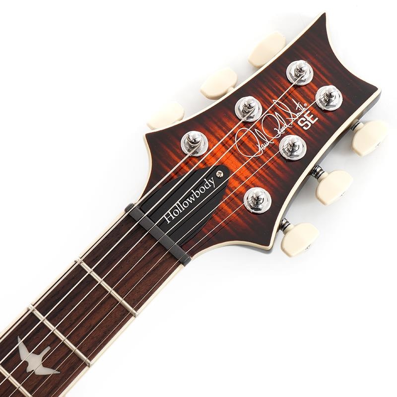 P.R.S. SE Hollowbody I Piezo (Orange Tiger Smokeburst) SN