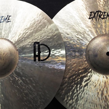 AGEAN USED 中古品 Extreme Series Rock HiHat 16 Pair [Top:1214g/Bottom:1394g] 画像5