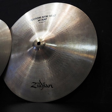 Zildjian USED 中古 80s A Zildjian New Beat HiHat 14 pair [Top:1024g/Bottom:1418g] 画像6