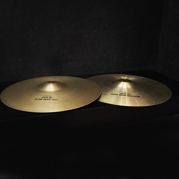Zildjian USED 中古 80s A Zildjian New Beat HiHat 14 pair [Top:1024g/Bottom:1418g] 画像7