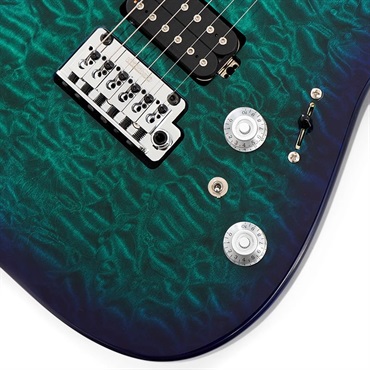 Charvel Pro-Mod Plus DK24 HH 2PT EB QM (Chlorine Burst/Ebony) 画像4