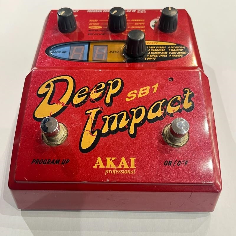 AKAI Deep Impact SB1 ベースエフェクター AKAI USED 中古 SB1 Deep Impact ベースシンセサイザー bass