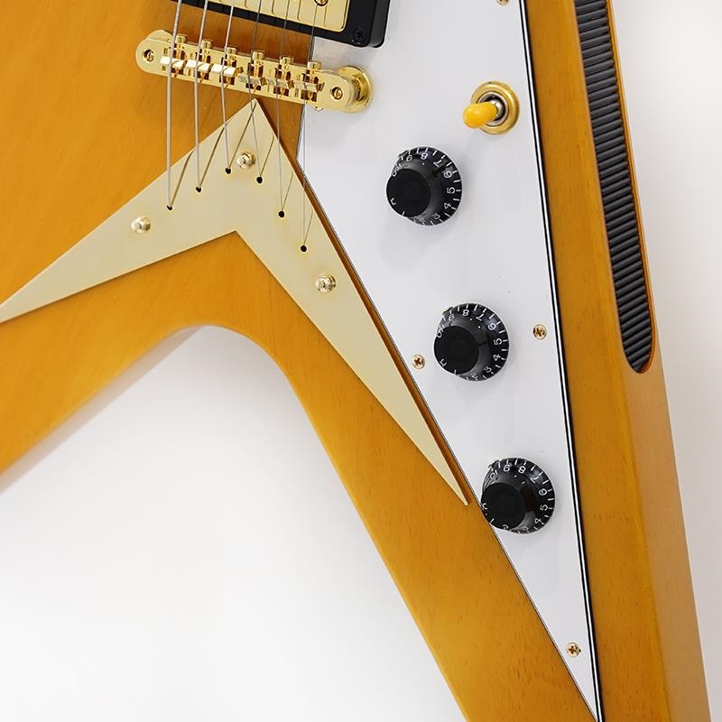Epiphone Inspired by Gibson Custom Shop 1958 Korina Flying V (Aged