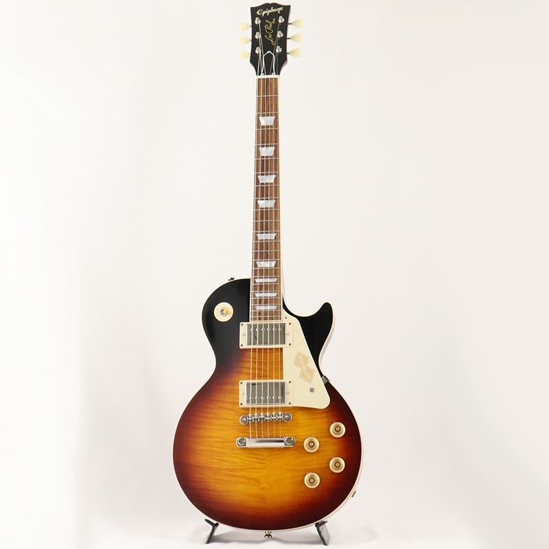 Epiphone レスポールスタンダード ダークブラウンバースト フレイム杢