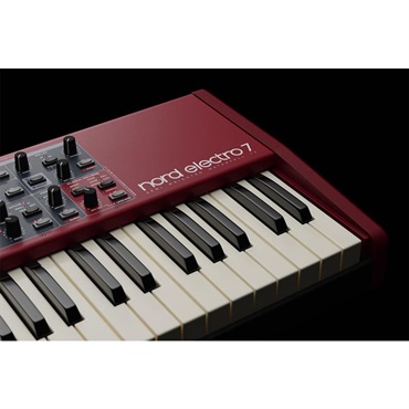 Nord（CLAVIA） Nord Electro 7 73 & 専用ソフトケースセット (ノードエレクトロ7) (73鍵盤) (73Key) (NordElectro7) SEMI WEIGHTED WATERFALL 73 (代引不可) 画像4