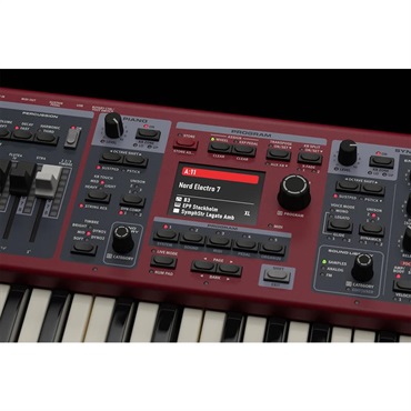 Nord（CLAVIA） Nord Electro 7 73 & 専用ソフトケース & レインカバーセット (ノードエレクトロ7) (73鍵盤) (73Key) (NordElectro7) SEMI WEIGHTED WATERFALL 73 (代引不可) 画像7