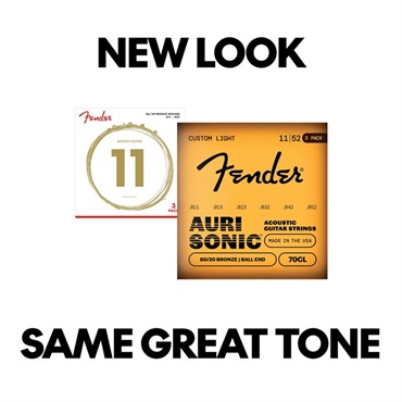 Fender USA 80/20 Bronze Acoustic Strings[#0730070311] 画像3