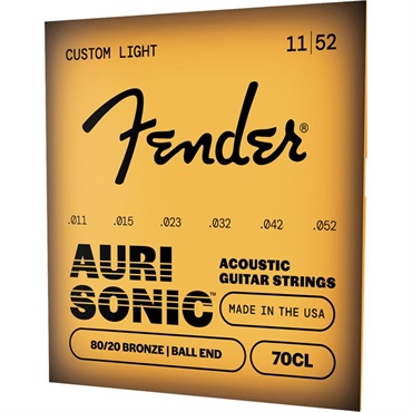Fender USA AuriSonic 70 80/20 Bronze Acoustic Guitar Strings[#0730070405] 画像2