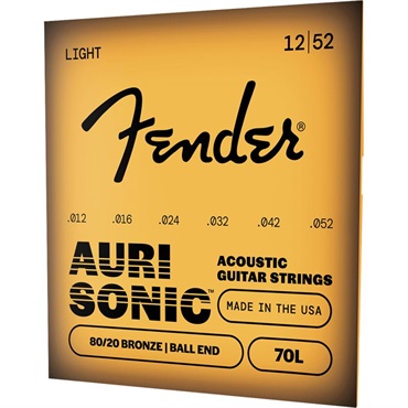 Fender USA AuriSonic 70 80/20 Bronze Acoustic Guitar Strings[#0730070403] 画像2