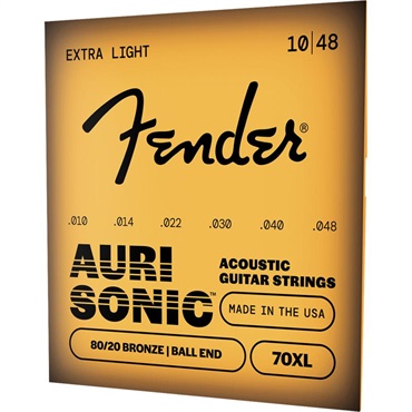 Fender USA AuriSonic 70 80/20 Bronze Acoustic Guitar Strings[#0730070402] 画像2