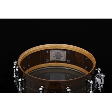 TAMA TBWS145S-GCD [STAR Reserve Bubinga/Walnut Snare Drum featuring Cordia Outer Ply -Limited Product-] 画像5