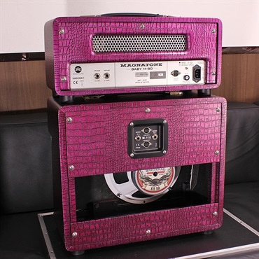 Magnatone Billy Gibbons Collection Baby M-80 Head & 1x10 Cabinet Set CHROME GRAPE【キズ有り大特価】 画像3