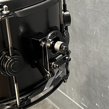dw DCMR16514SNX710 [Collector's Satin Black Over Brass Snare 14''×6.5'' / Black Nickel Hardware] 画像1