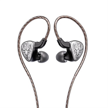 FiiO Snowsky FH3 LUMI (フィーオ)(有線イヤホン)(イヤモニ)(IEM)(ボーカル向き)(ハイブリッド型)(天然カシミヤ×ウッドファイバー複合振動板)(ハイレゾ)(インイヤーモニター)(FIO-SSFH3LUMI-B) 画像1