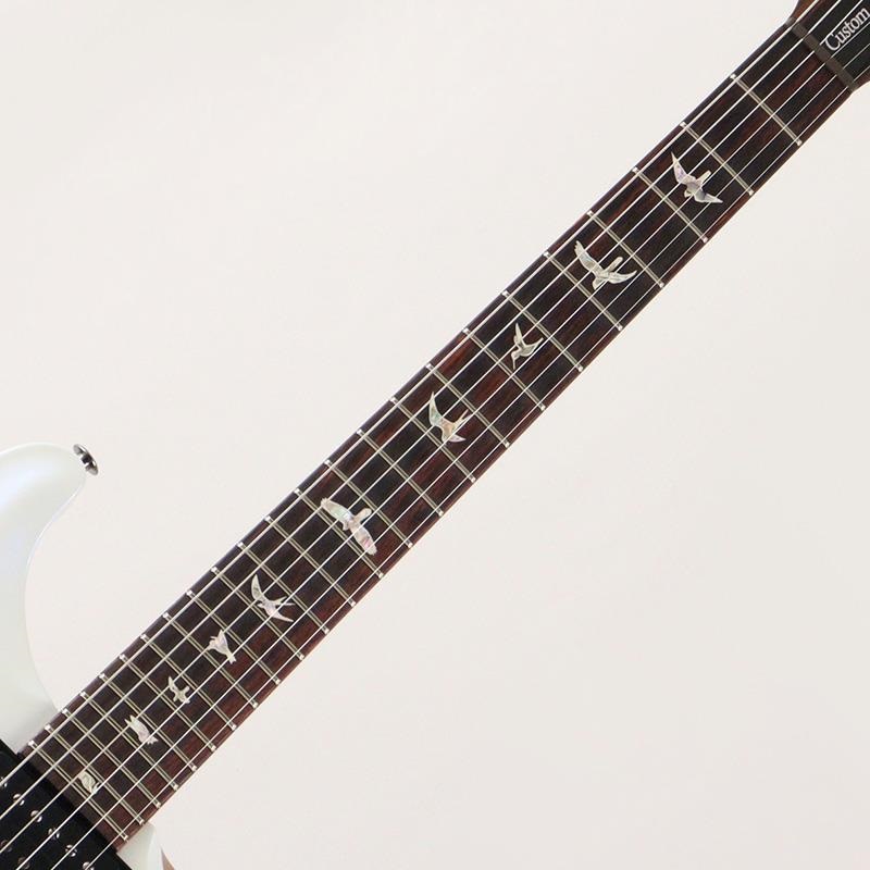 P.R.S. Custom 24 (Pearl White Top & Binding / Natural Back) [SN