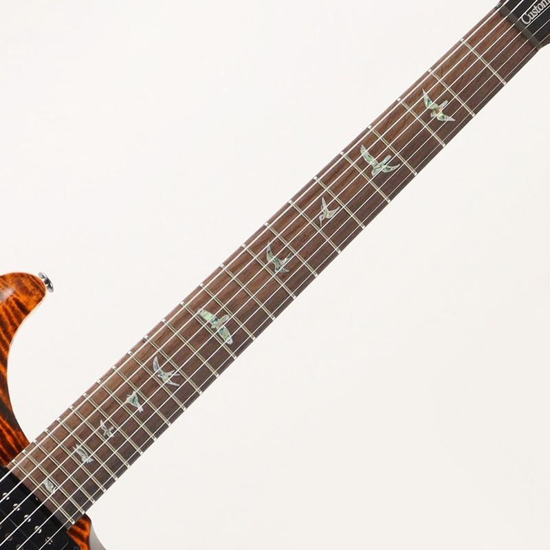 木目の綺麗なオベーションデザインのギター P.R.S. Ikebe Original Wood Library Custom 24 Indian Rosewood Neck