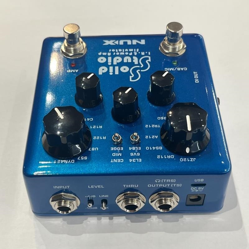 NUX Solid Studio IRシミュレーター ほぼ未使用品 NUX USED 中古 Solid Studio I.R. &Power Amp Simulator ｜イケベ楽器