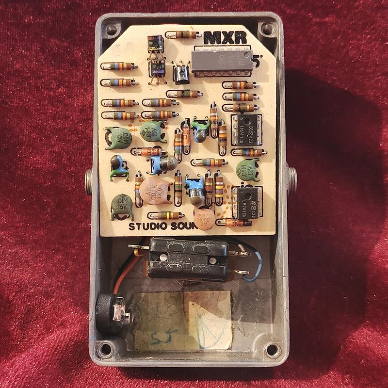 MXR VINTAGE Blue Box Script Logo BUD Case '75 ｜イケベ楽器店