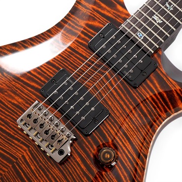 P.R.S. Ikebe Original Wood Library Custom24 Indian Rosewood Neck & Brazilian Rosewood Fingerboard (Orange Tiger) SN.0423299 【2026年生産品】 画像3