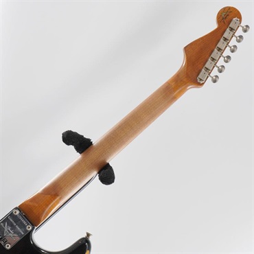 Fender Custom Shop USED 中古 2021 Limited Edition 1961 Stratocaster Heavy Relic Aged Black over 3-Tone Sunburst Roasted Maple Neck 2023 [SN. CZ566964] 画像5