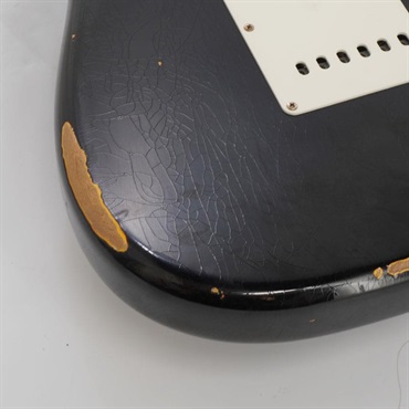 Fender Custom Shop USED 中古 2021 Limited Edition 1961 Stratocaster Heavy Relic Aged Black over 3-Tone Sunburst Roasted Maple Neck 2023 [SN. CZ566964] 画像9
