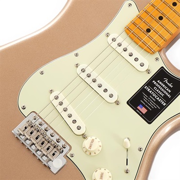 Fender USA American Professional Classic Stratocaster (Faded Firemist Gold/Maple) 画像3