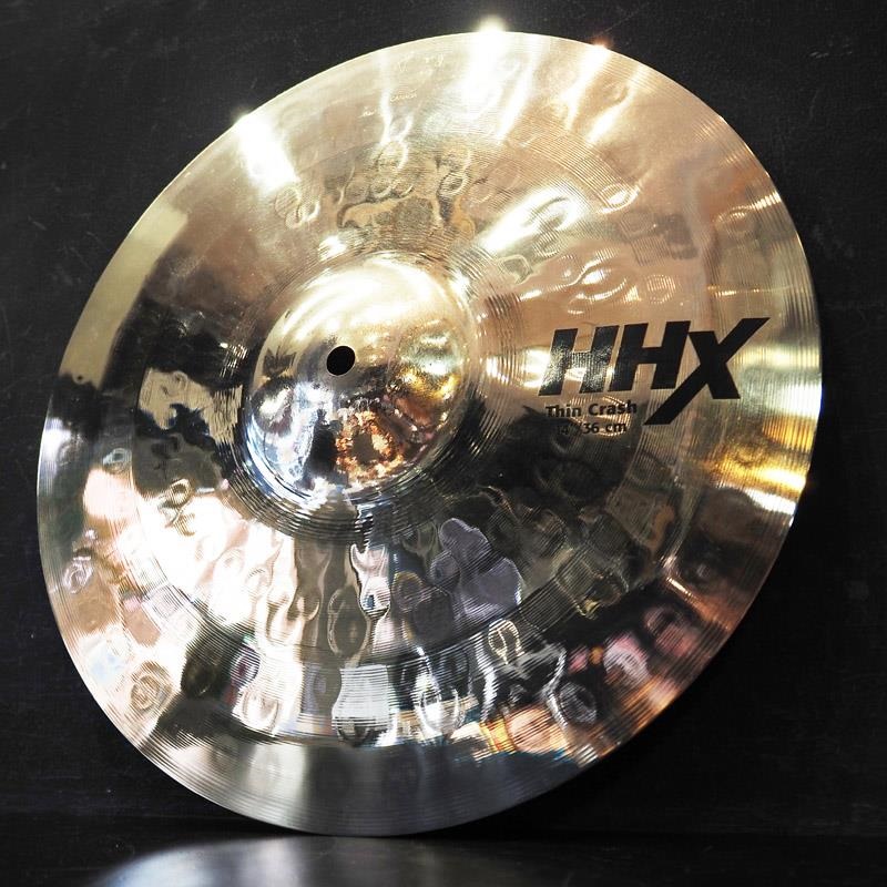 SABIAN USED 中古 HHX Thin Crash 14 Brilliant Finish [676g