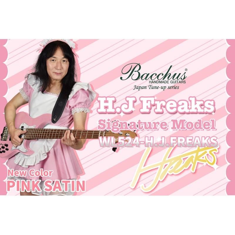 Bacchus WL524-H.J.FREAKS (PINKS) 【先取り大特価セール ※ベース目玉
