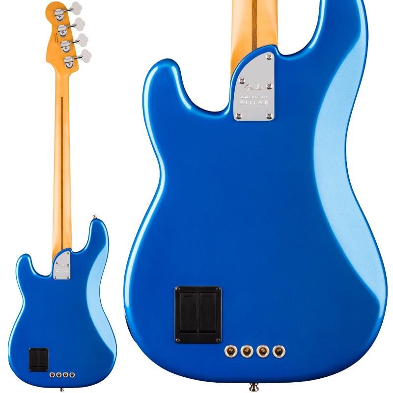 Fender USA American Ultra II Precision Bass (Noble Blue/Ebony