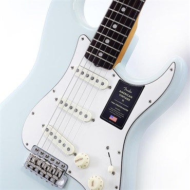 Fender USA American Vintage II 1965 Stratocaster (Sonic Blue/Round-Lam Rosewood) 画像3