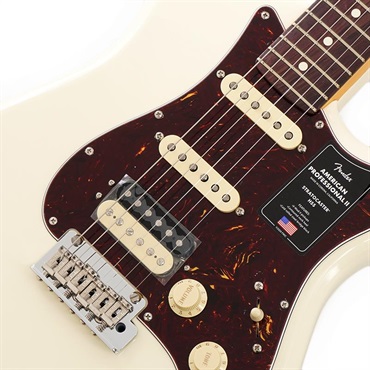 Fender USA American Professional II Stratocaster HSS (Olympic White/Rosewood) 画像3