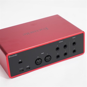 Focusrite ZZ)【メーカーB級品】Scarlett 4i4 Gen4 (Cubase LE付属