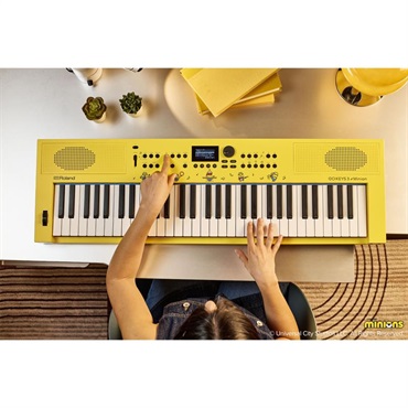 Roland GO:KEYS 3 Minion GOKEYS3-MI ゴーキーズ3ミニオン 専用譜面立て(MRGKS3/5) & 練習セット(数量限定・オリジナルミニトートバッグ付き)(限定生産モデル) 画像7