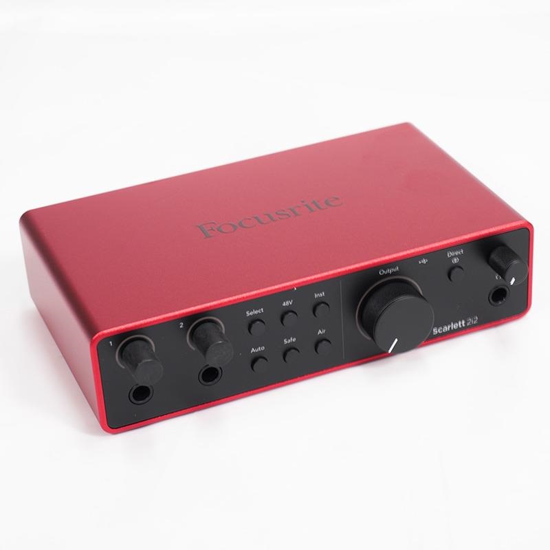 高コスパコンデンサーマイク まとめ売り BEHRINGER、Focusrite Focusrite 【メーカーB級品】Scarlett 2i2 Studio gen4 (Cubase LE付属