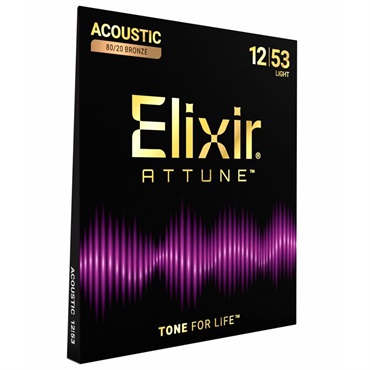 ELIXIR Attune Acoustic 80/20 Bronze (Light/.012-.053) #23052 画像1