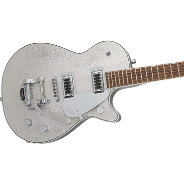 GRETSCH G5230T Electromatic Sparkle Jet FT Single-Cut with Bigsby (Silver Sparkle) 画像3